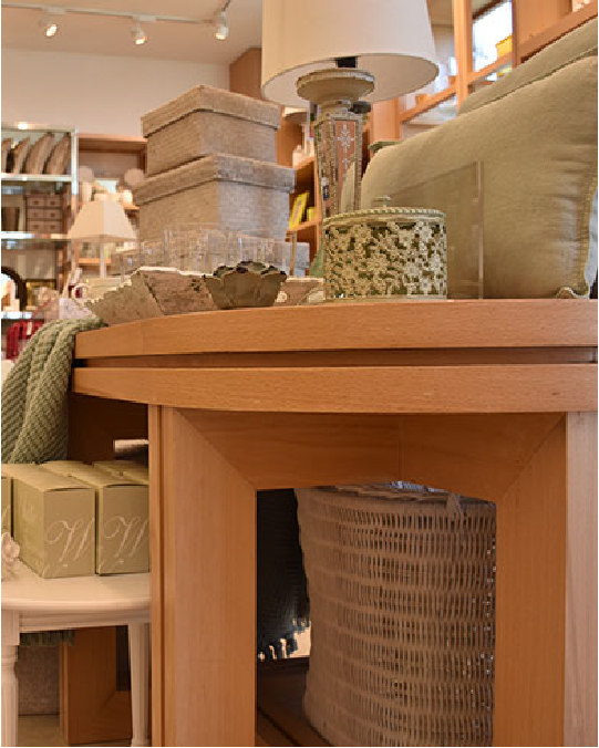 Modern wooden table