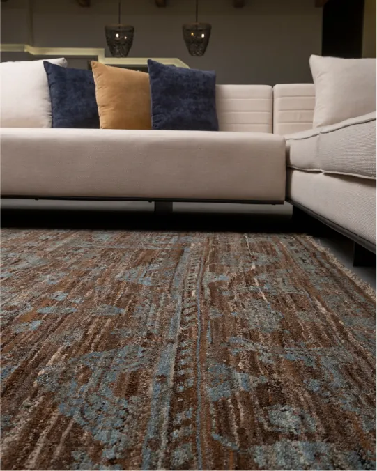 Brown Sultanabad Rug