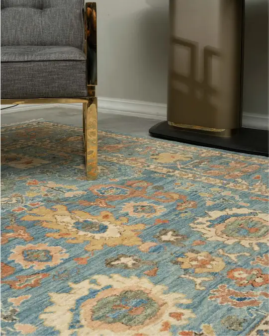 Blue Sultanabad Rug
