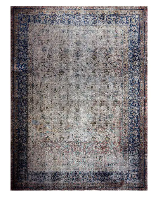 Alfombra vintage rosa