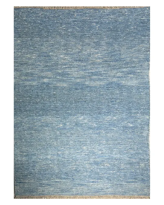 Alfombra marroquí azul