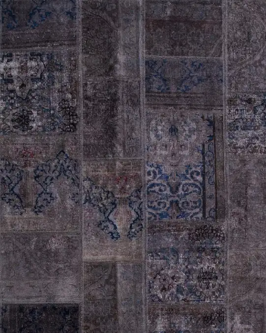 Alfombra Redonda de Patchwork