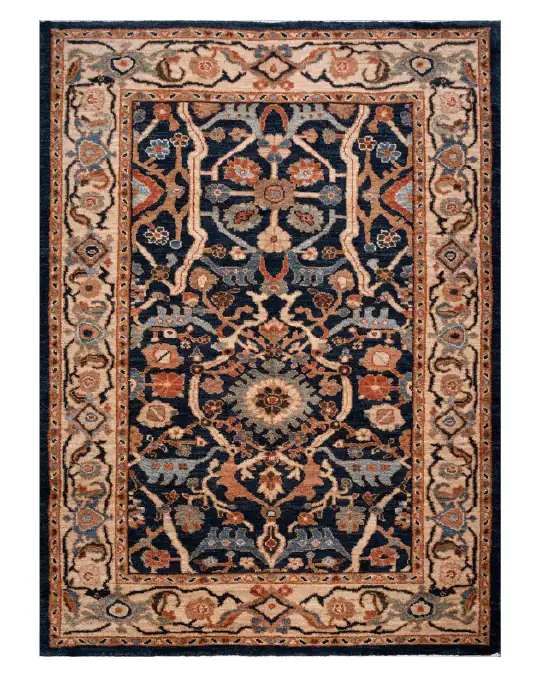 Alfombra azul marino de Sultanabad