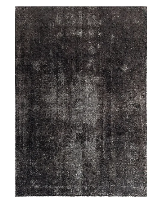 Alfombra vintage negra