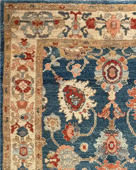 Alfombra azul de Sultanabad