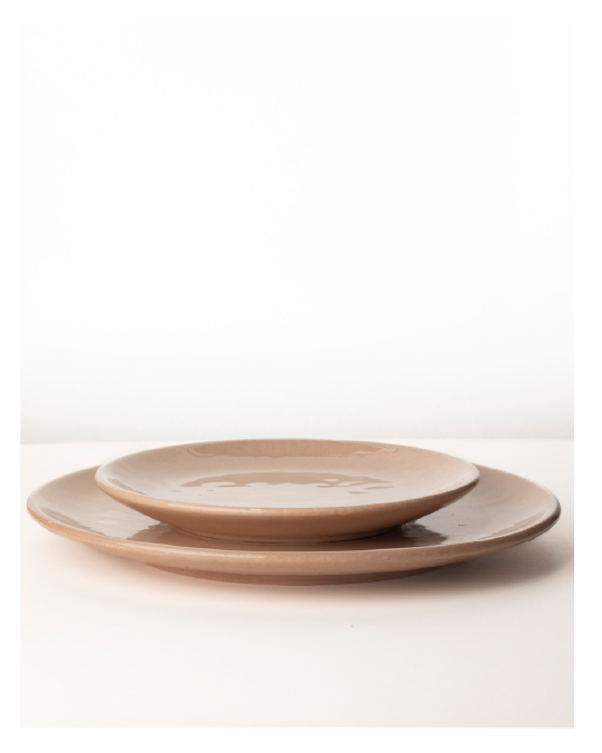 Plates and side plate