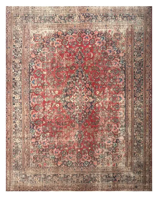 Alfombra roja vintage