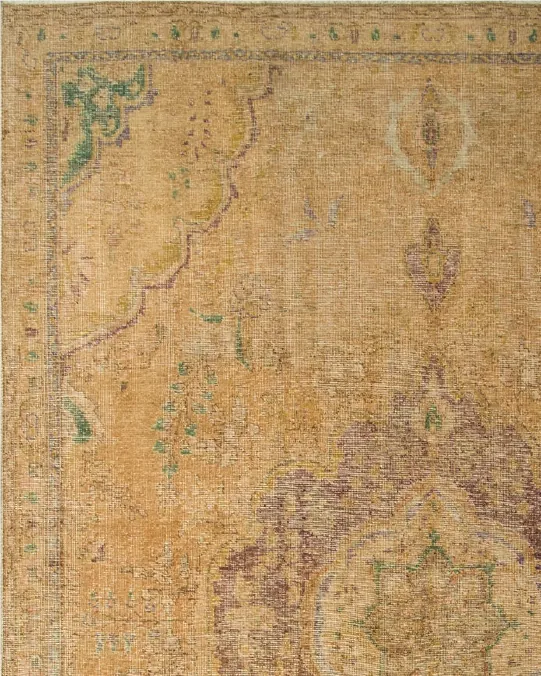 فرش وینتیج کرم