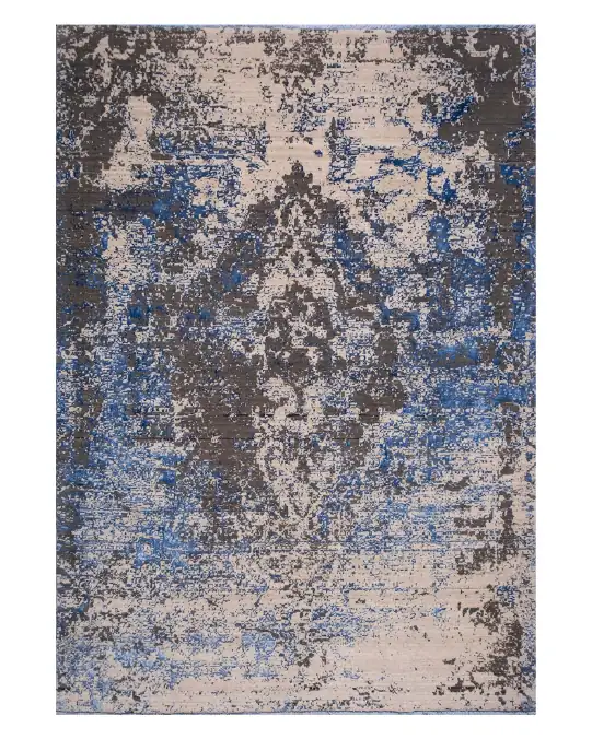 Cream Brown Tufting Rug