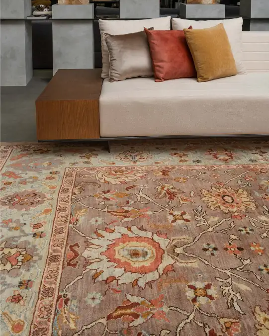 ‌ Alfombra Sultanabad Marrón