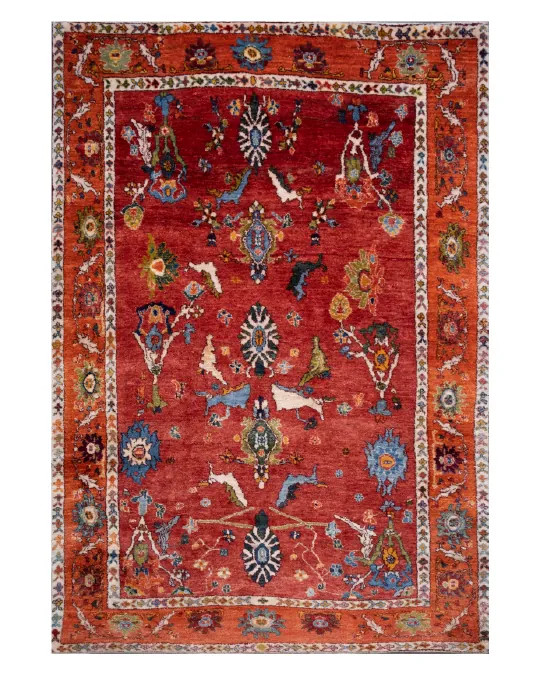 Red ghashghai Rug