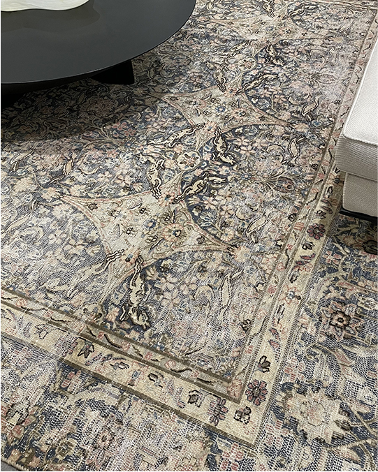 Cream Vintage Rug