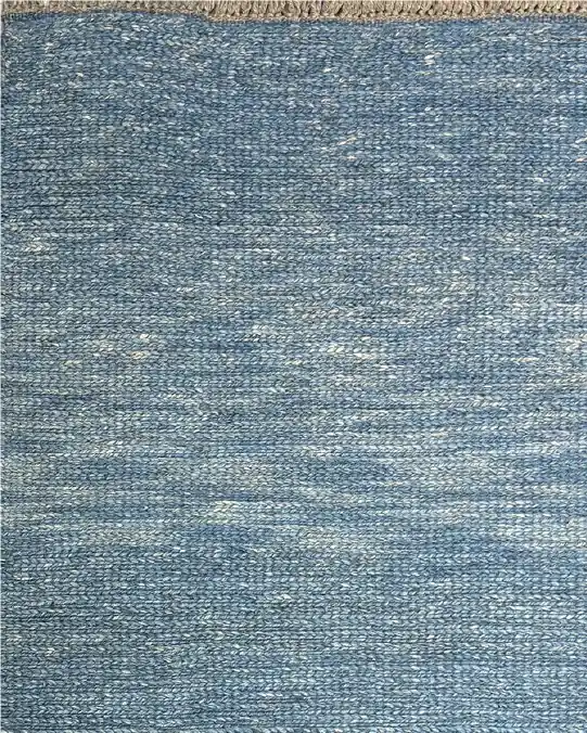 Alfombra marroquí azul