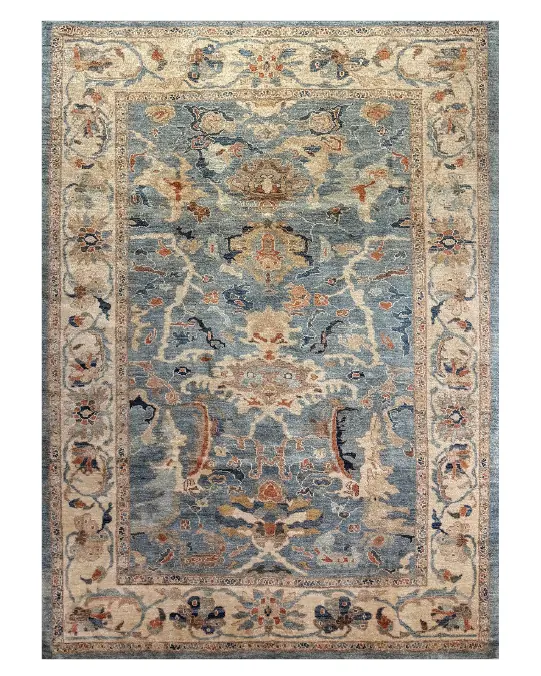 Alfombra azul de Sultanabad