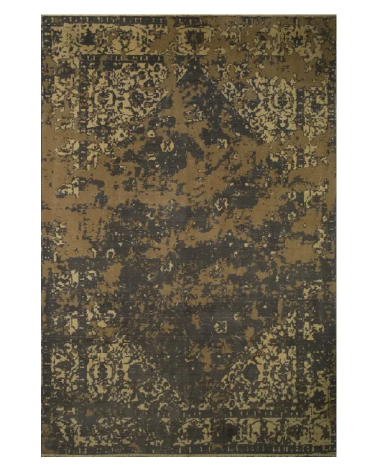 Cream Grey Tufting Rug