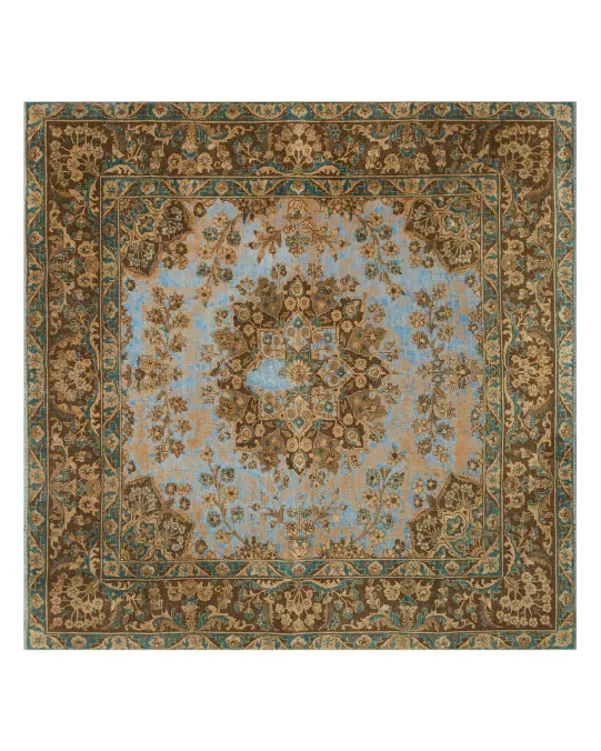 Brown Vintage Rug