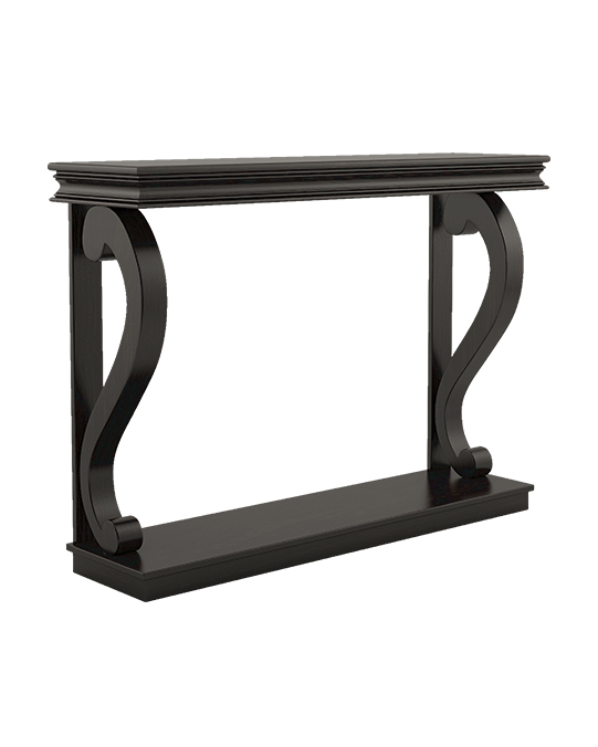 Modern wooden console