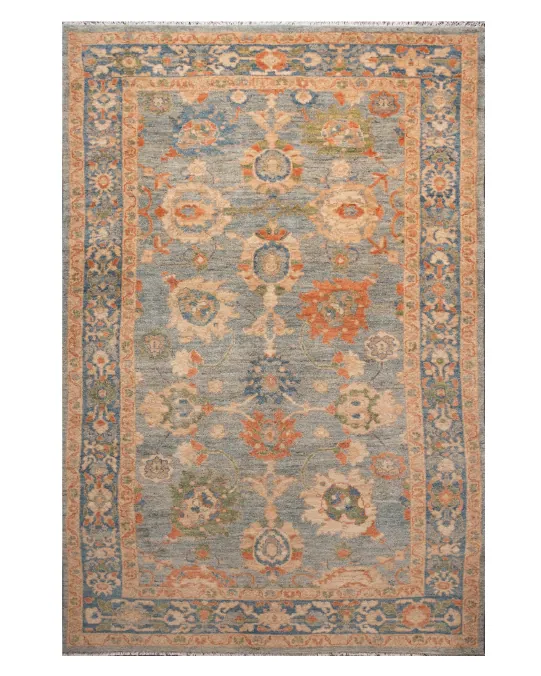 Alfombra azul de Sultanabad