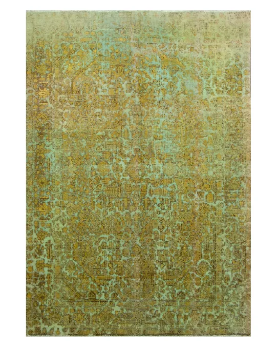 Green Vintage Rug