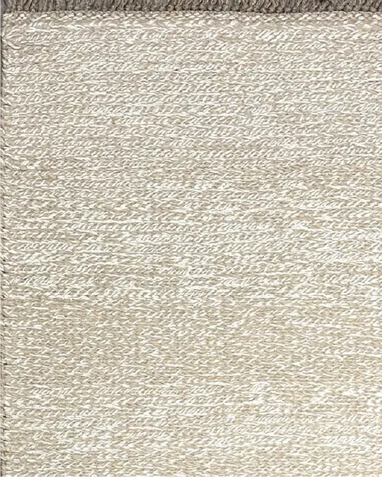 Alfombra marroquí color crema