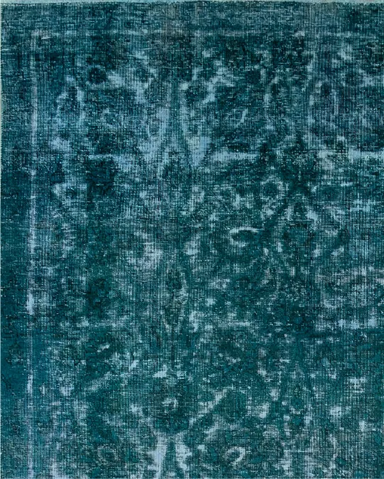 Green Vintage Rug