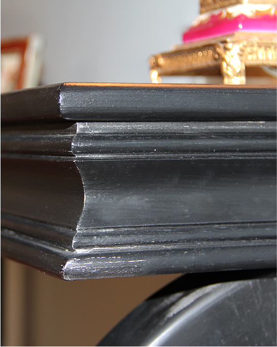 Modern wooden console