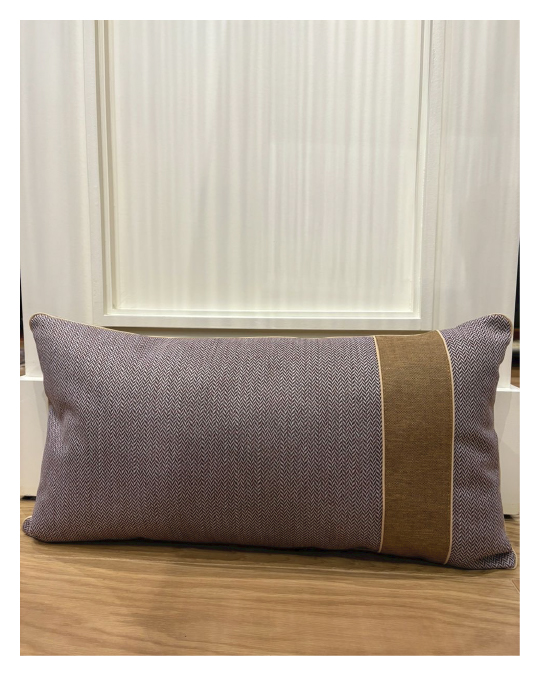 Purple modern cushion