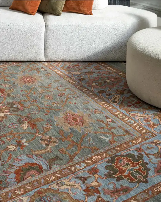  Green Sultanabad Rug