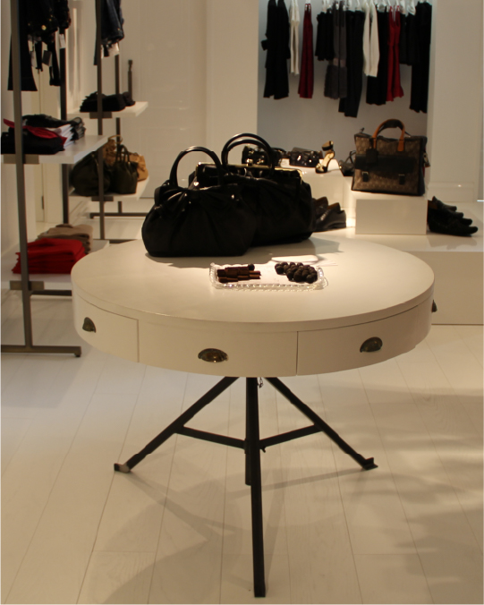 Modern wooden table