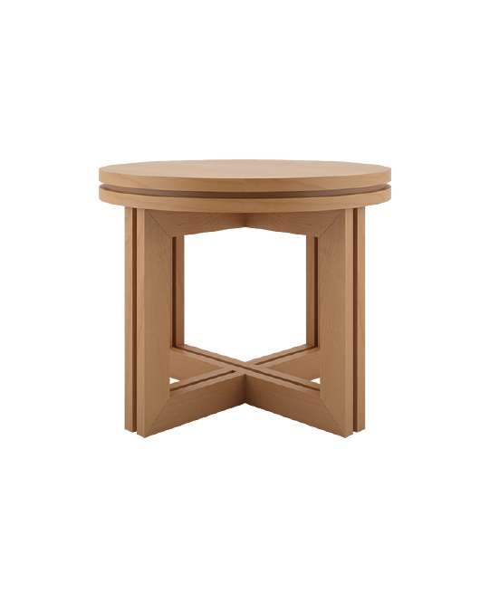Modern wooden table
